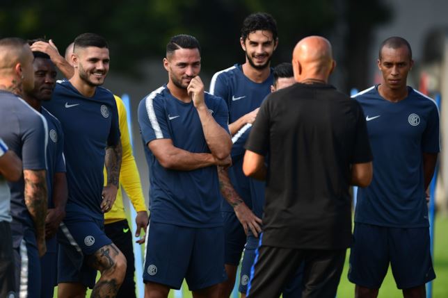 sky - allenamento - spalletti - squadra