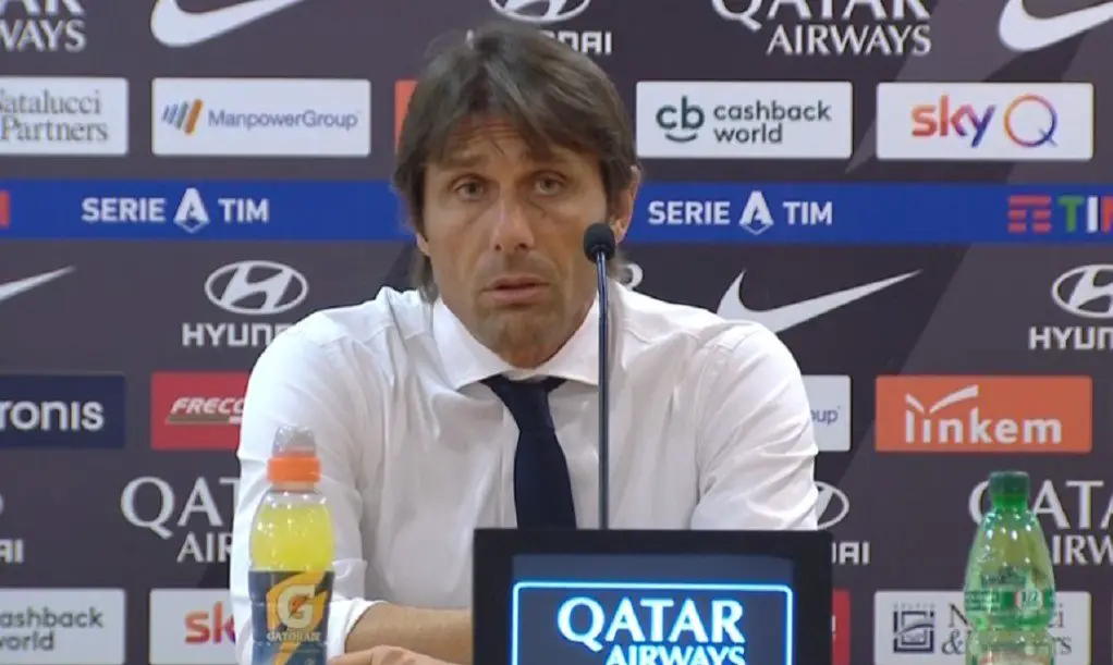 Conte: "Criticate solo l'Inter, le altre no. Var? Non ti ...